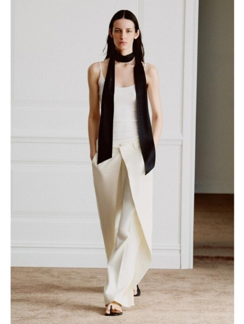 ZARA PLEATED WIDE PANTS Size M and XL - Picture 6 of 10
